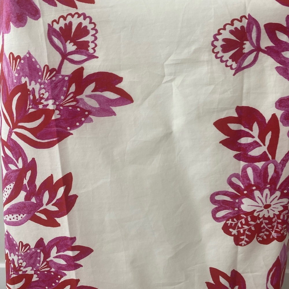 FARM Rio White Maxi Dress with Pink Floral Print NWT - Picture 9 of 12